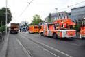 Mobiler Autokran umgestuerzt Bonn Hbf P317